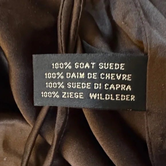 Ralph Lauren Chocolate Suede Trousers